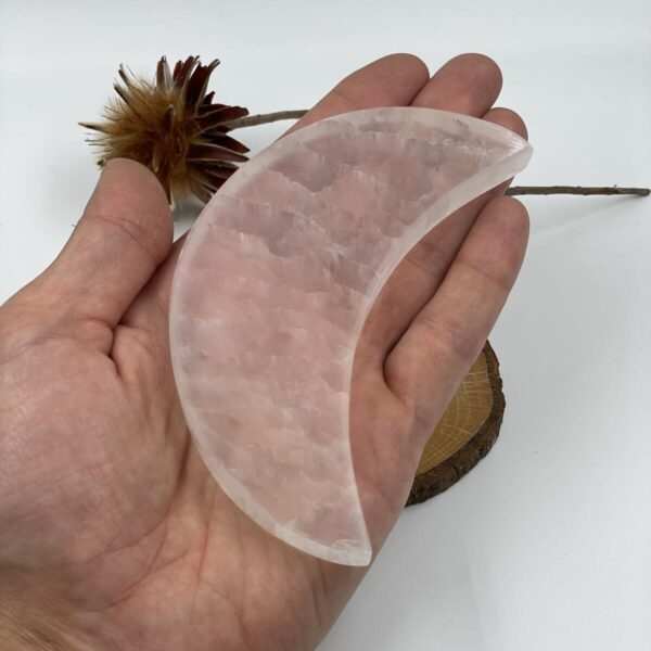 Selenito Mėnulis, 12x7 cm 160-180 gr. - Image 2