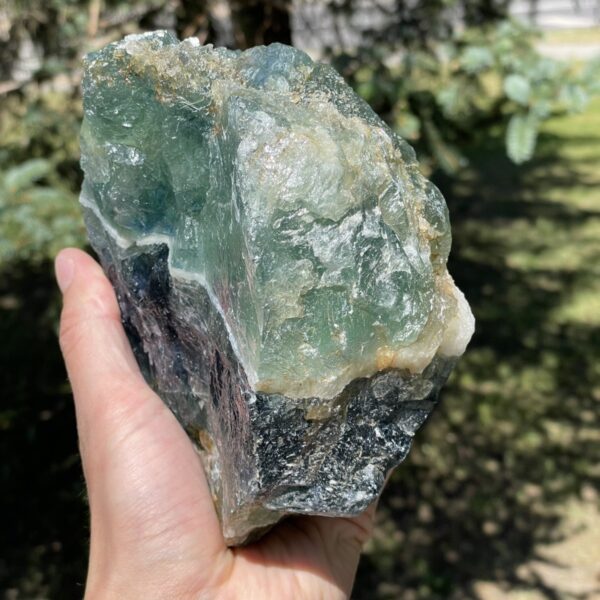Vaivorykštinis fluoritas (AA), 2,76 kg - Image 2