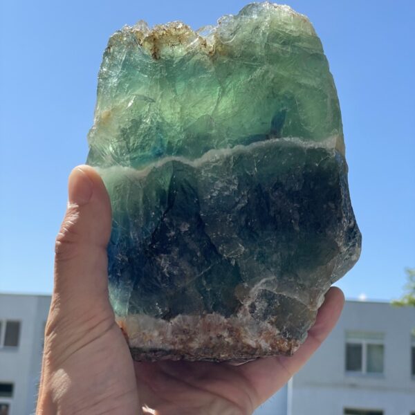 Vaivorykštinis fluoritas (AA), 2,76 kg - Image 5