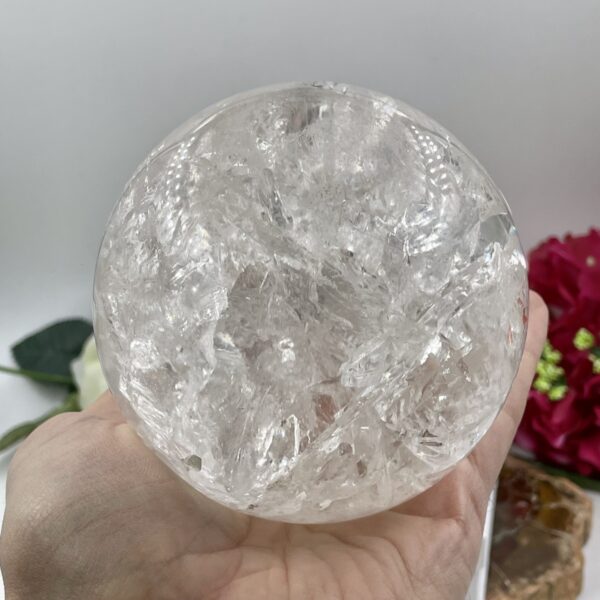 Kalnų krištolo rutulys (AA), 10 cm - Image 3