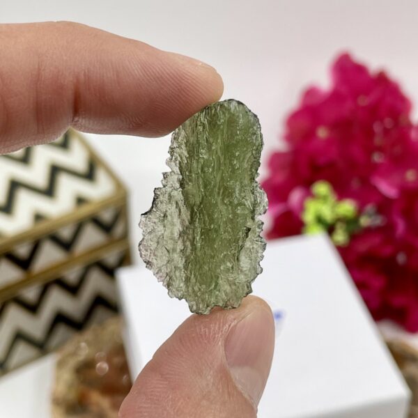 Moldavitas, 4,6 gr. - Image 3