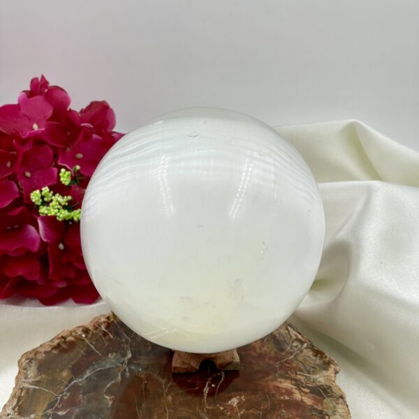 Selenito rutulys (sfera), 11-12 cm - Image 2