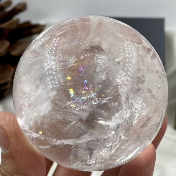 Kalnų krištolo rutulys (AA) (sfera), 7,5 cm - Image 2