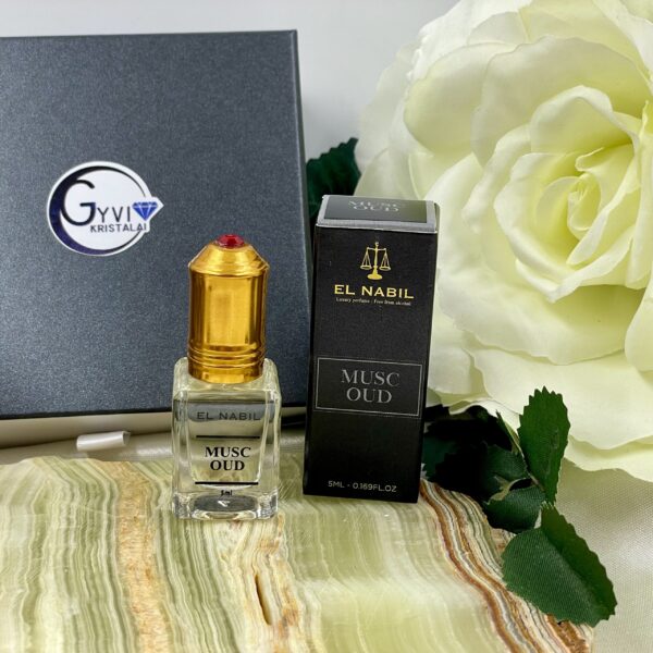 Aliejiniai kvepalai EL Nabil MUSC OUD, 5 ml