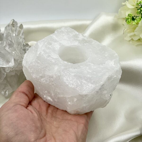 Kalnų krištolo žvakidė, 1,2 kg. - Image 2