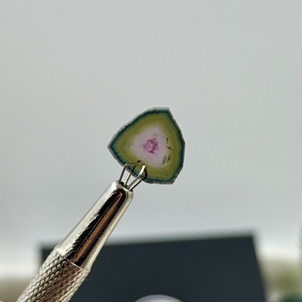Arbūzinis turmalinas, 3,95 ct