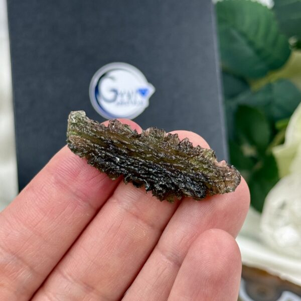 Moldavitas, 5,67 gr.